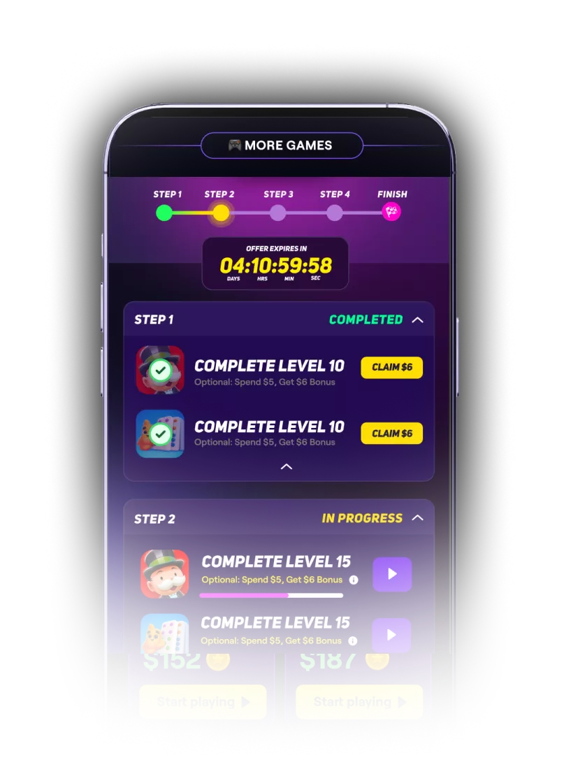 Complete tasks